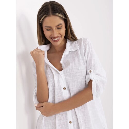 Och Bella Dress-TW-SK-BI-24135.81-white Cene