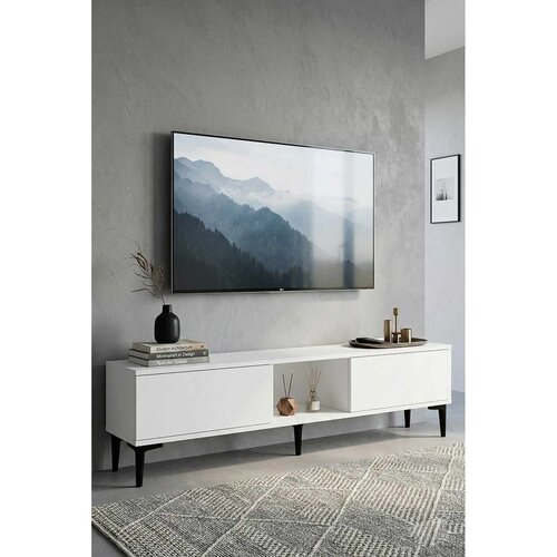 Hanah home TV komoda Didema 150, 150 cm, bela Slike