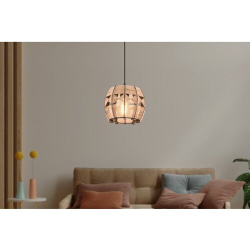 Opviq barril jute camel chandelier Slike