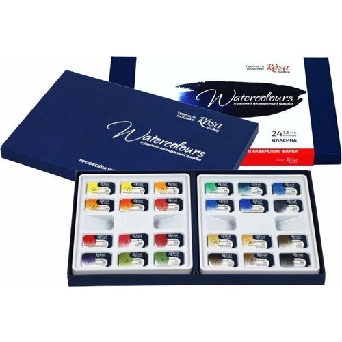 Rosa 340124 Set akvarelnih barv 24 x 2,5 ml Cene