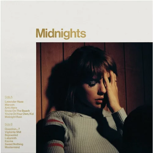 Taylor Swift Midnights (Mahogany Vinyl) (LP)