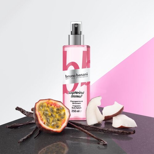 Bruno Banani Dangerous Woman Mysterious Coconut osvežujoče pr&amp;scaron;ilo za telo za ženske 250 ml Slike