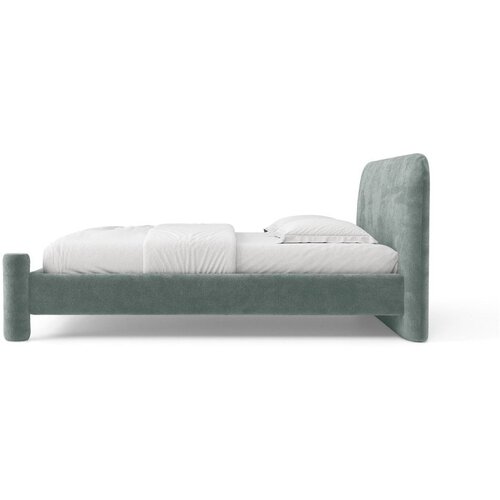 Micadoni Svijetlo plavi tapecirani bračni krevet s podnicom 180x200 cm Vera &amp;ndash; Slike