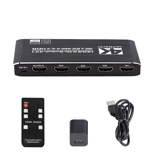  Hdmi switcher 4x1 V2.0 4K/60Hz KT-HSW-T241 ( 11-404 ) Slike