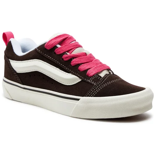 Vans Tenis superge Knu Skool VN0009QCBF21 Brown/True White