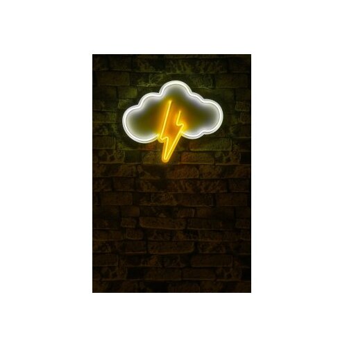 WALLXPERT dekorativna plastična led rasveta thunder storm white yellow Slike