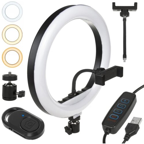 Maclean Fotografski LED obroč za selfije MCE612B, (20451256) Slike
