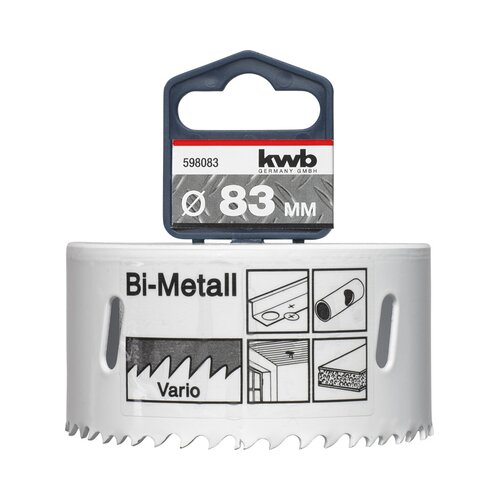 KWB BiMetal krunasta testera 83/32, HSS, drvo/metal/plastika Slike