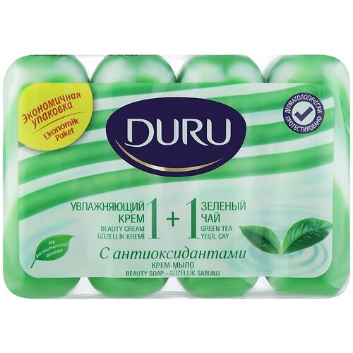  Sapun za ruke Duru 1+1 4 x 80g – Green Tea & Beauty Cream (V) Cene