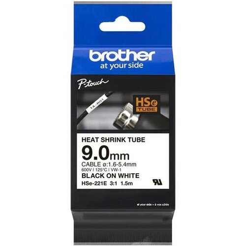 Brother bel/crn trak 9mm termo skrcljiv BRHSE221E Cene