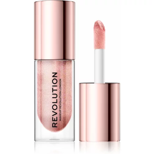 Makeup Revolution Shimmer Bomb svjetlucavo sjajilo za usne nijansa Glimmer 4.6 ml
