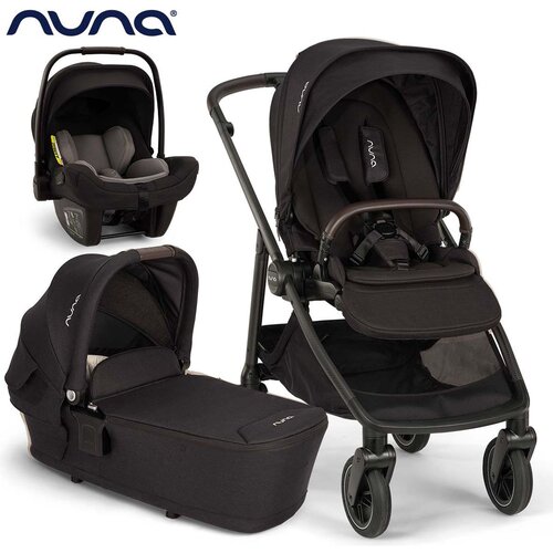 Nuna® Voziček 3v1 Pipa Next Swiv caviar Cene