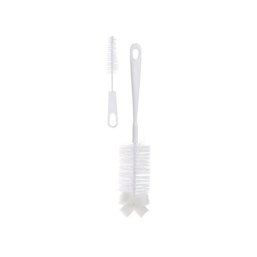 Canpol Bottle And Teat Brush With Sponge četke za či&amp;scaron;ćenje dječjih bočica i duda 2 kom za djecu Slike