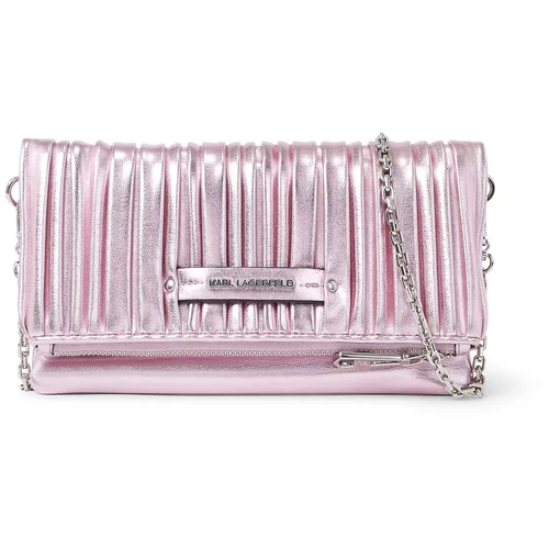 Karl Lagerfeld Pisemska torbica svetlo roza