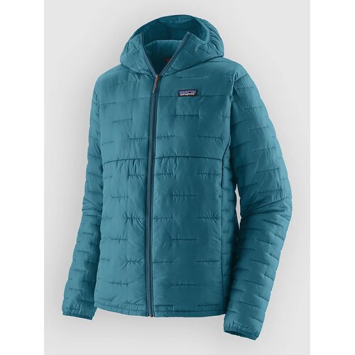Patagonia Micro Puff Pulover s kapuco glacial blue Cene