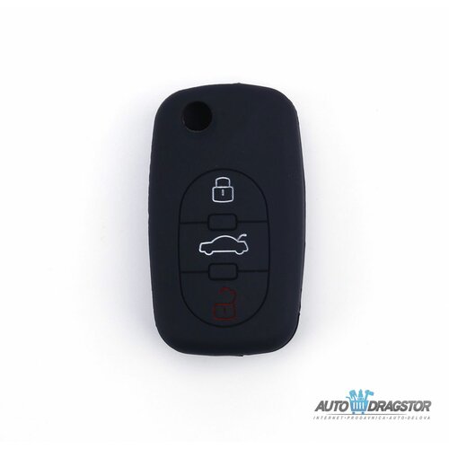 888 Car Accessories silikonska navlaka za ključeve crna audi APT1009.03.B Slike
