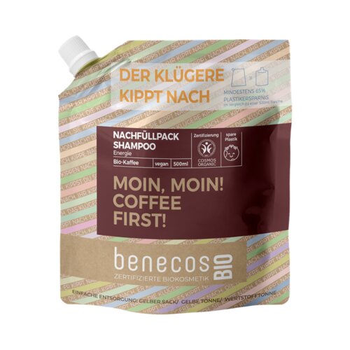 Benecos benecosbio energetski šampon "dobro jutro! prvo kava!" - napuna 500 ml Cijene