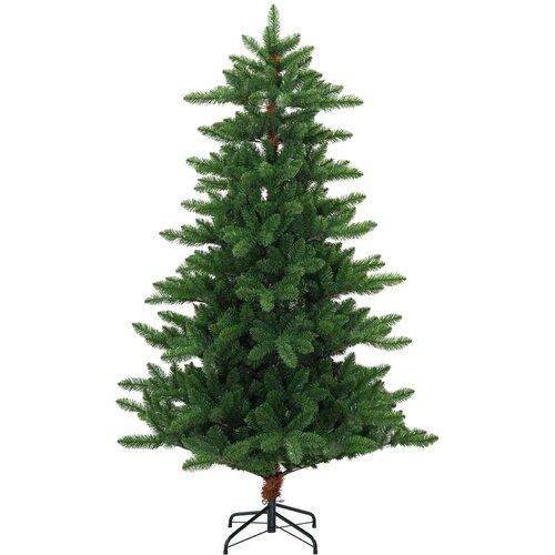  Umjetno božićno drvce s kuglicama 180 cm 300 LED lampica Slike