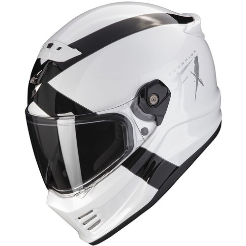 Scorpion kaciga Covert-fx gallus white black kaciga Cene
