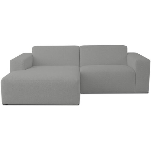 Scandic Siva kutna garnitura od boucl&amp;eacute; tkanine (s lijevim kutom) Roxy &amp;ndash; Slike