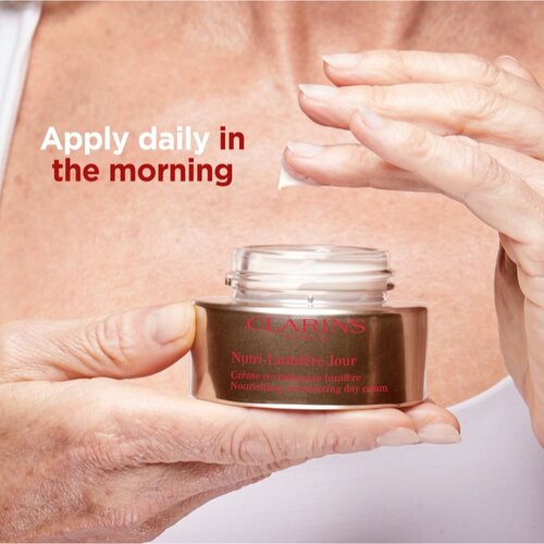 Clarins Nutri-Lumi&amp;egrave;re Revitalizing Day Cream poživljajoča dnevna krema 50 ml za ženske Slike