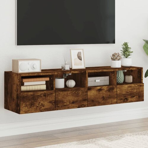 vidaXL Zidni TV ormarići 2 kom boja hrasta 60 x 30 x 30 cm drveni Cijene