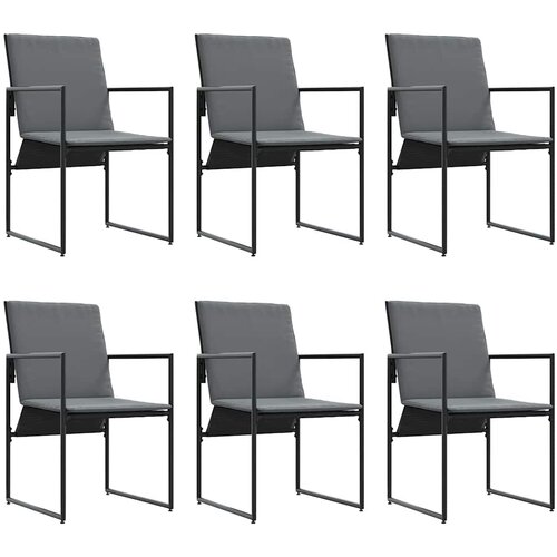  Vrtni set za objed 11 pcs Crna Čelik Slike
