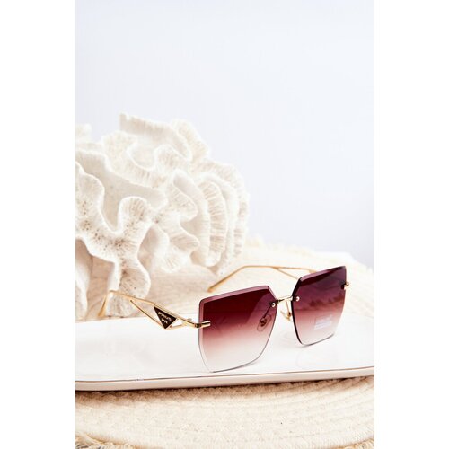 Kesi Women&amp;#039;s sunglasses with shaded lenses, golden brown Slike