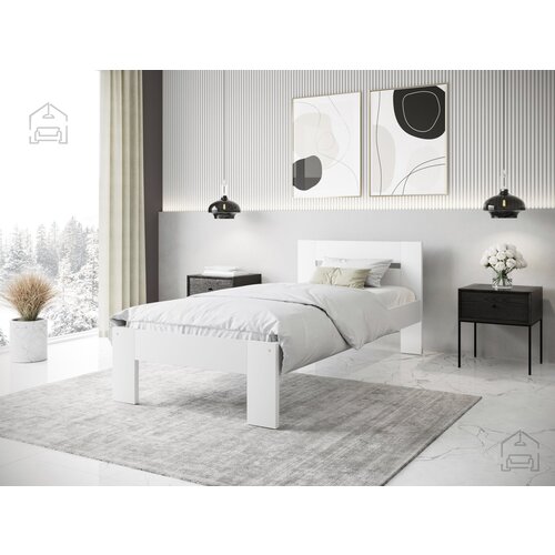 Halmar Postelja Matilda 90x200 cm - bela Cene