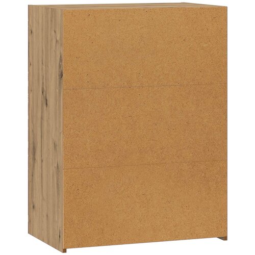  Kreveta Hrast artisan 70 x 41 x 93 cm Konstruirano drvo Slike