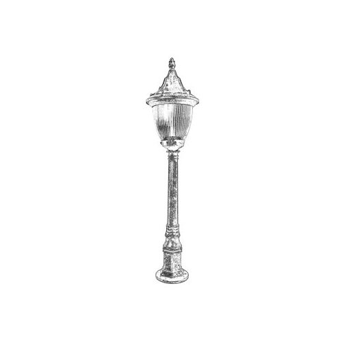 Opviq Vanjska lampa BSU-68186-BKR-M2-B, 105 cm, Podna, IP65, E27, 60W, Smeđa Slike