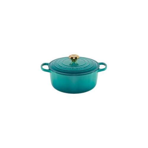 Le Creuset Signature Br&auml;ter rund 26 cm bleu riviera Cijene