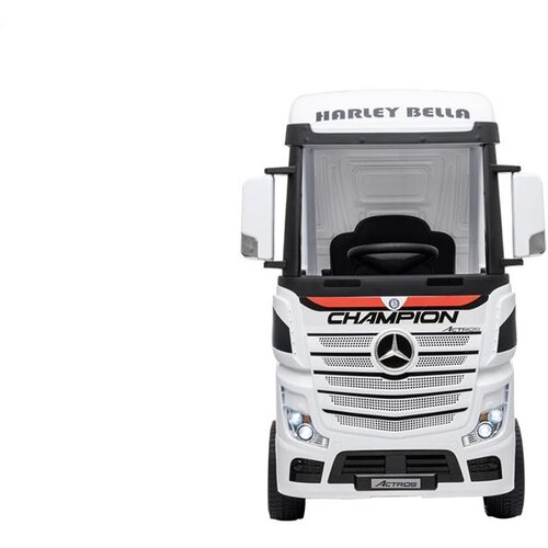  Dečiji automobil - kamion na akumulator - Mercedes ACTROS -Beli Slike