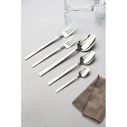 Hermia Set pribora za jelo, 60 komada, Srebrne boje Slike