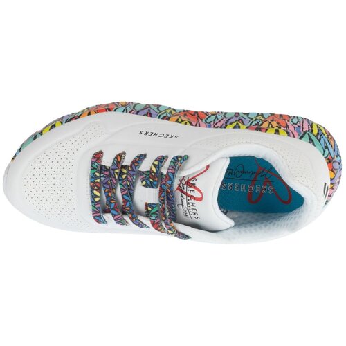 Skechers Nizke superge 314088L-WMLT Bela Slike