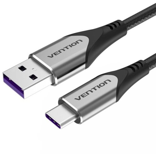 Transmedia Vention USB-C to USB 2.0-A Fast Charging Cable 2M Gray Slike