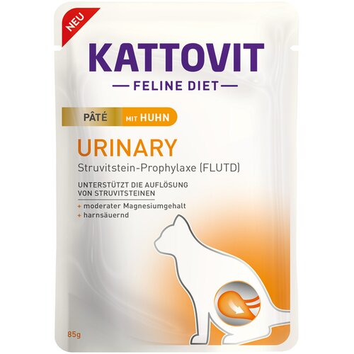  Varčno pakiranje Kattovit Urinary Pat&eacute; 30 x 85 g - s pi&scaron;čancem Cijene