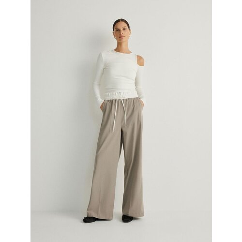 Reserved Ladies` trousers - siva Cene