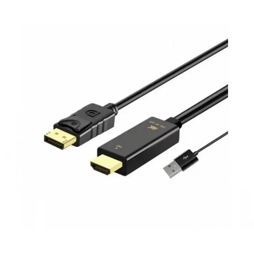 FastAsia Kabl HDMI + USB 2.0 na DisplayPort (m/m) 1.8m Cene