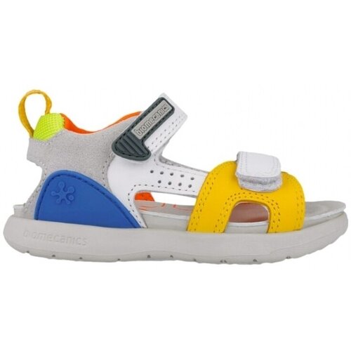Biomecanics Sandali & Odprti čevlji Kids Sandals 252218-C - Blanco/Amarillo Večbarvna Cene