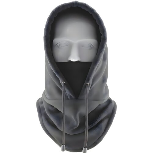 IZMAEL Zimska fleece balaklava s kapuco - Siva/Tip2 Cene