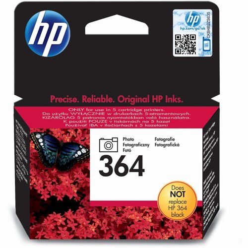 HP KARTUŠA S ČRNILOM Nº364 Black Photo - CB317EE, (20304502) Cene
