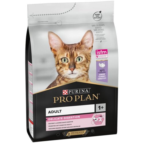 Purina hrana za odrasle mačke sa osetljivom kožom ili problemima sa varenjem pro plan, ćuretina sa pirinčem, 1.5kg Slike