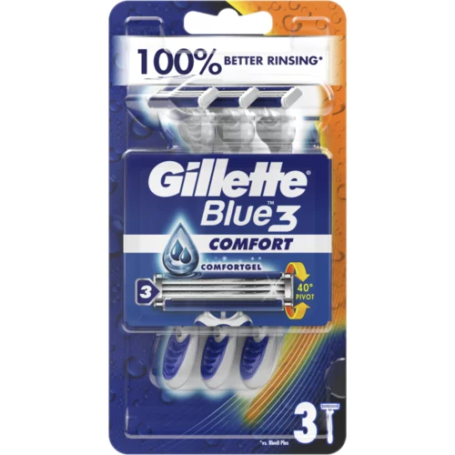 Gillette blue3 jednokratne britvice 3 komada