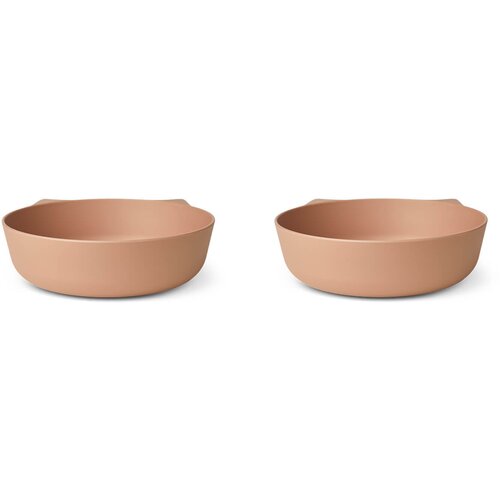 Liewood set 2 skledic iz bio plastike solina cat pale tuscany Cene