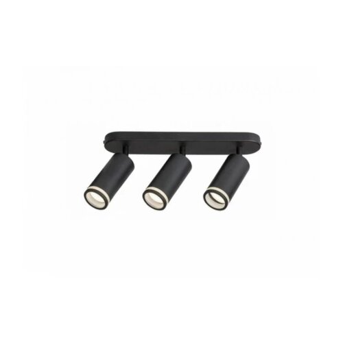 Rabalux plafonjera senobia GU10 3x max 35W crna (73035) Slike