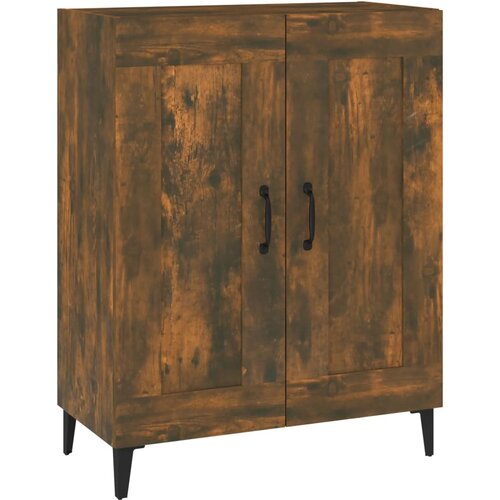 Maison Chic Komoda - Predalnik dimljeni hrast 69,5x34x90 cm inženirski les, (21718403) Slike