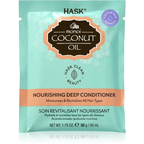 Hask Monoi Coconut Oil revitalizirajući regenerator za sjajnu i mekanu kosu 50 ml Slike