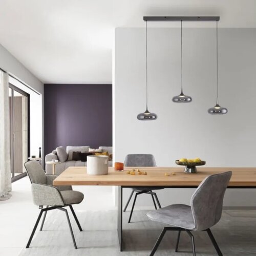  LED visilica POSH siva dimabilna sa comfort liftom PAUL NEUHAUS Cene