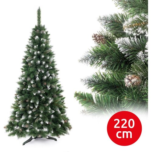  Božićna jelka CRISTAL SILVER 220 cm bor Cene